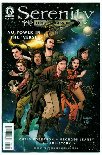 SERENITY: FIREFLY CLASS 03-K64--NO POWER IN THE 'VERSE#1